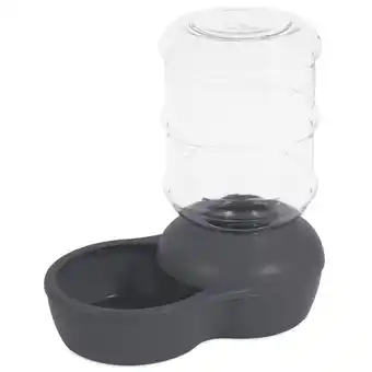 Walmart Aspen Pet Lebistro Waterer Dark Gray 1 Gallon offer