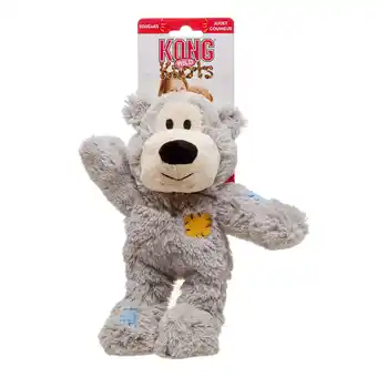 Walmart KONG Wild Knots Plush Dog Toy with Squeaker, Assorted, Medium offer