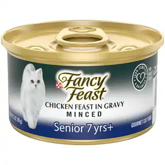 Walmart Purina Fancy Feast Chicken Wet Cat Food for Adult Cats, 3 oz Can Pack of 6) offer