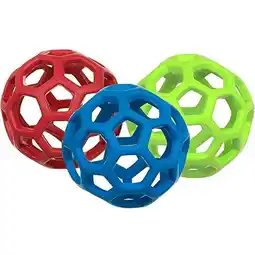 Walmart JW Pet Company Mini Hol-ee Roller Dog Toy, Colors Vary - Pack of 3 offer