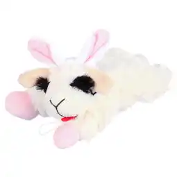 Walmart Multipet Easter Lamb Chop with Bunny Ears, Dog Toy, Size 10.5 offer