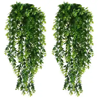 Walmart Ashosteey Home Decor Hanging Garland Vine Flower Trailing Bracket plant Artificial Hanging offer