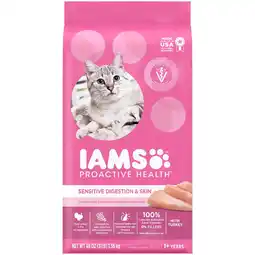 Walmart Iams Proactive Health Turkey Dry Cat Food, 3 lb Bag offer