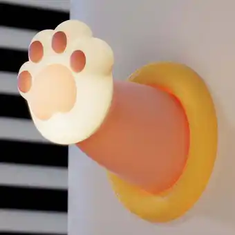 Walmart SHIMELE Cute Cat Paw Night Light - Soft LED, Portable & Magnetic, Kids' Bedroom Decor, Fun Gift Idea offer