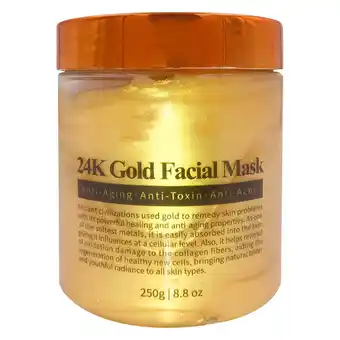 Walmart Under $5, 24K Dead Skin Removing Moisturizing Gold Facial Mask offer