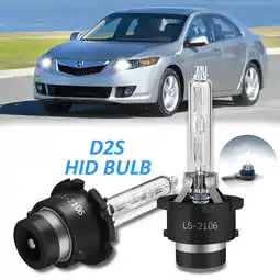 Walmart D2S Xenon HID Headlight Bulbs for ACURA TSX 2004-2014 Low Beam 35W 6000K White 2Pack offer