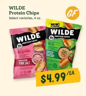 Sprouts Farmers Market WILDE Protein Chips offer