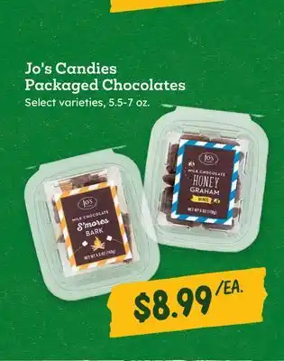 Sprouts Farmers Market Jo's Candies Packaged Chocolates offer