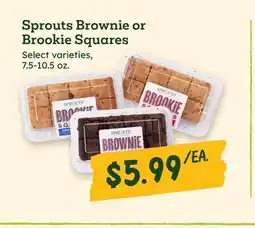 Sprouts Farmers Market Sprouts Brownie or Brookie Squares offer