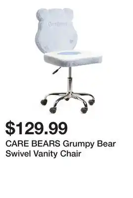 Marshalls CARE BEARS Grumpy Bear Swivel Vanity Chair offer