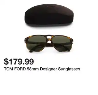 Marshalls TOM FORD 58mm Designer Sunglasses offer