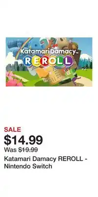 Game Stop Katamari Damacy REROLL - Nintendo Switch offer