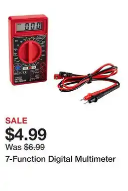 Harbor Freight Tools 7-Function Digital Multimeter offer