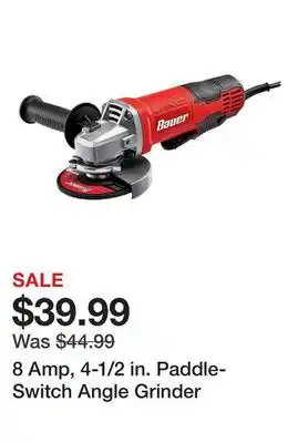 Harbor Freight Tools 8 Amp, 4-1/2 in. Paddle-Switch Angle Grinder offer