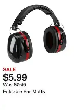 Harbor Freight Tools Foldable Ear Muffs offer