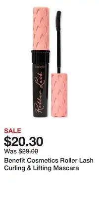 Ulta Beauty Benefit Cosmetics Roller Lash Curling & Lifting Mascara offer