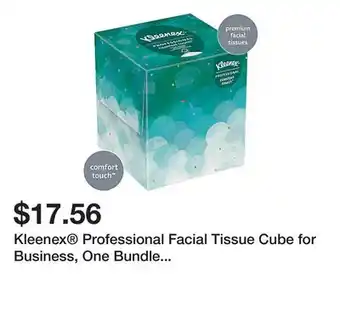 Office Depot Kleenex Professional Facial Tissue Cube for Business, One Bundle of 6 Boxes offer