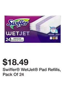 Office Depot Swiffer WetJet Pad Refills, Pack Of 24 offer