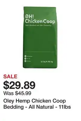 Tractor Supply Company Oley Hemp Chicken Coop Bedding - All Natural - 11lbs offer