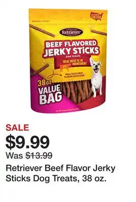 Tractor Supply Company Retriever Beef Flavor Jerky Sticks Dog Treats, 38 oz offer