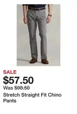 Belk Stretch Straight Fit Chino Pants offer