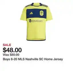 Belk Boys 8-20 MLS Nashville SC Home Jersey offer