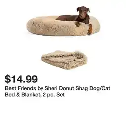 Tractor Supply Company Best Friends by Sheri Donut Shag Dog/Cat Bed & Blanket, 2 pc. Set offer