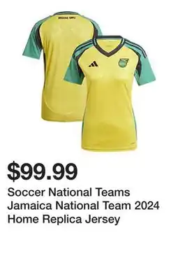 Belk Soccer National Teams Jamaica National Team 2024 Home Replica Jersey offer