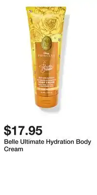 Bath & Body Works Belle Ultimate Hydration Body Cream offer