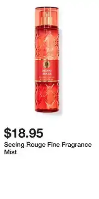 Bath & Body Works Seeing Rouge Fine Fragrance Mist offer