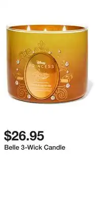 Bath & Body Works Belle 3-Wick Candle offer