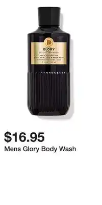 Bath & Body Works Mens Glory Body Wash offer