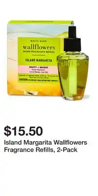 Bath & Body Works Island Margarita Wallflowers Fragrance Refills, 2-Pack offer