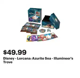 Best Buy Disney - Lorcana: Azurite Sea - Illumineer's Trove offer