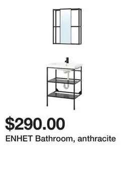 Ikea ENHET Bathroom, anthracite offer