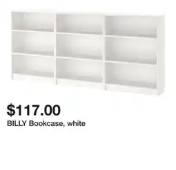 Ikea BILLY Bookcase, white offer