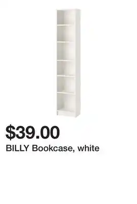 Ikea BILLY Bookcase, white offer