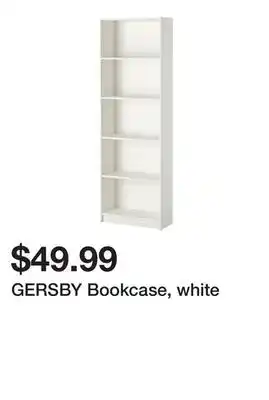 Ikea GERSBY Bookcase, white offer