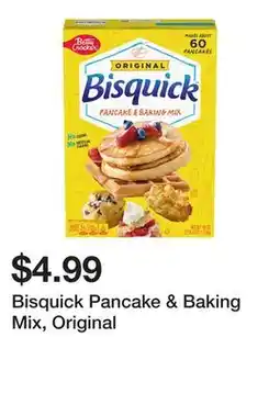 Wegmans Bisquick Pancake & Baking Mix, Original offer