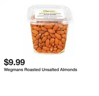 Wegmans Wegmans Roasted Unsalted Almonds offer