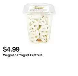 Wegmans Wegmans Yogurt Pretzels offer