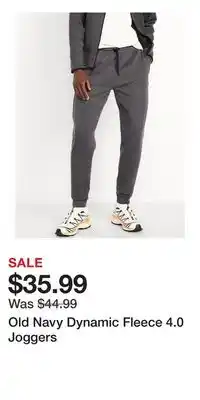 Old Navy Old Navy Dynamic Fleece 4.0 Joggers offer