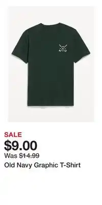 Old Navy Old Navy Graphic T-Shirt offer