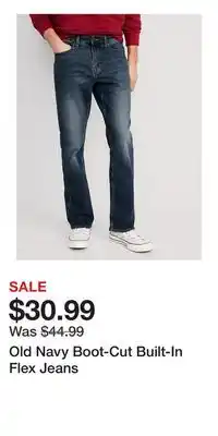 Old Navy Old Navy Boot-Cut Built-In Flex Jeans offer