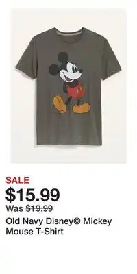 Old Navy Old Navy Disney Mickey Mouse T-Shirt offer