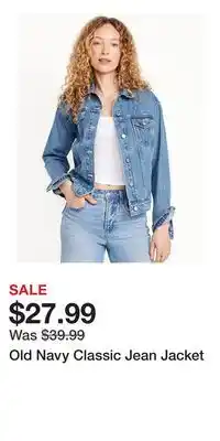 Old Navy Old Navy Classic Jean Jacket offer