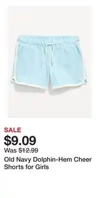 Old Navy Old Navy Dolphin-Hem Cheer Shorts for Girls offer