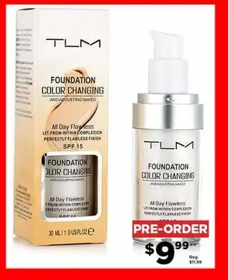 Showcase US TLM Foundation Color Changing offer