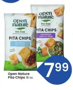 Albertsons Open Nature Pita Chips offer