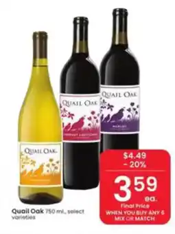 Albertsons Quail Oak offer